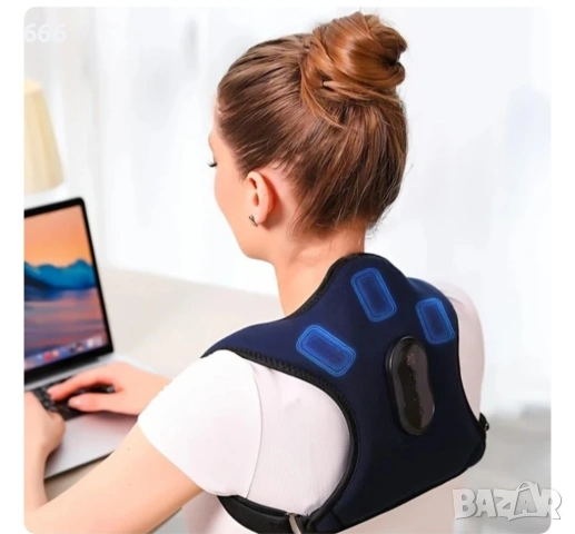 Електронен масажор за гръб, снимка 8 - Други стоки за дома - 54208797