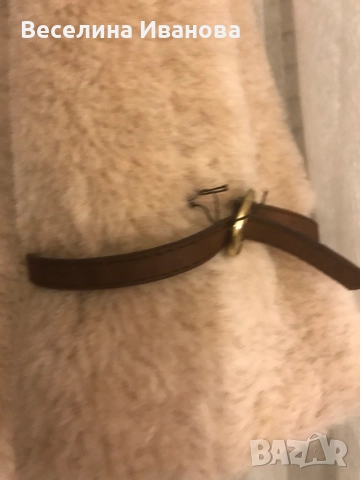 Дамско луксозно палто от вълна мерино, снимка 3 - Палта, манта - 51747414