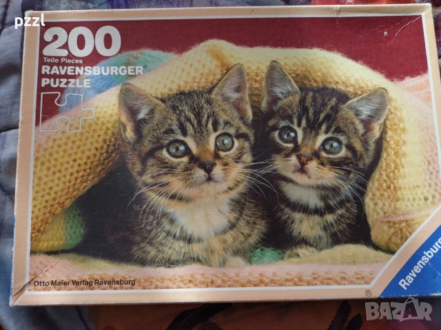 Пъзел "Kittens” Ravensburger 1986г. 200 части