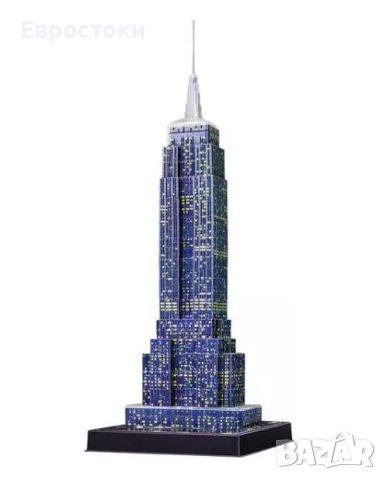 3D пъзел Building Empire State Building Light Up - 216 части, снимка 2 - Пъзели - 45343850