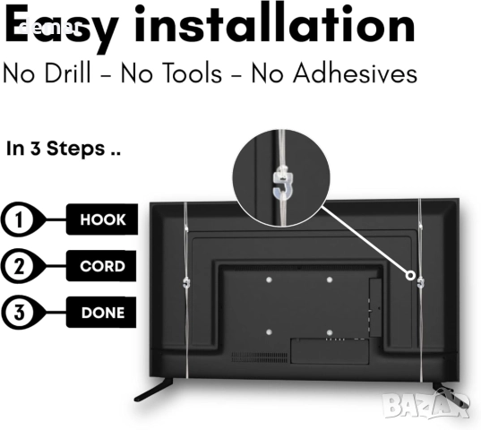 Устойчив на счупване протектор за екран на телевизор 50 инча, снимка 2 - Стойки, 3D очила, аксесоари - 52672678