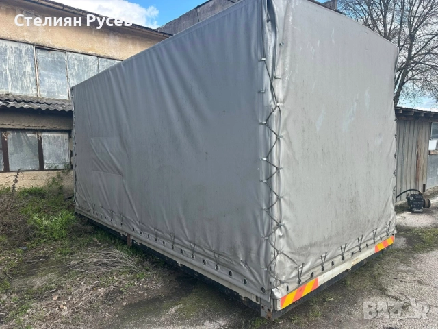 брезент с конструкция шпригли за каросерия от Mercedes Vario 2003г 510/250/250 см - цена 400 лв или 