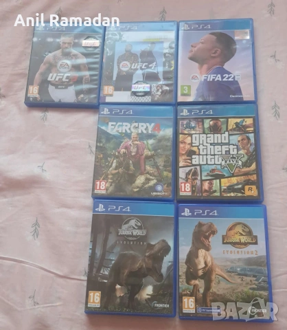 Продавам Игри за Плейстейшън 4 