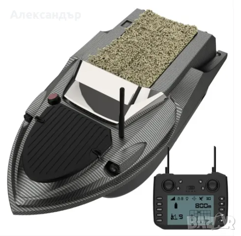 Лодка за захранка V080 GPS + 20000mha Батерия 12V Сак 2025 модел