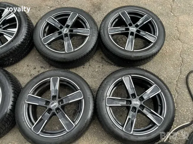 5х112 17 Джанти Golf Touran Caddy Audi A3 Seat Skoda 5x112 ET 48 J 7 Централен отвор 57.1 с втулка, снимка 5 - Аксесоари и консумативи - 50053520