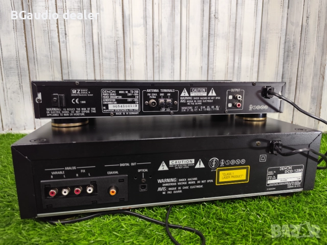 Denon DCD-1290 + Denon Tu-260, снимка 4 - Аудиосистеми - 51463202