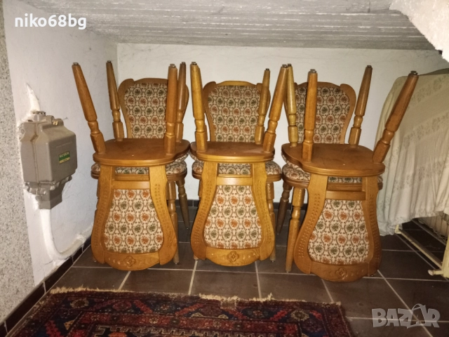 Столове за трапезария 6 броя , снимка 3 - Столове - 52860406