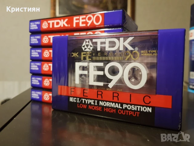 7 бр. нови аудио касети TDK FE90