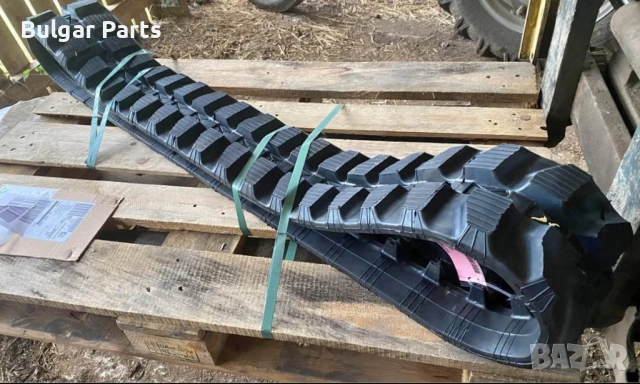 Гумени вериги за мини багери, верижни товарачи и строителни машини, снимка 4 - Резервни части за машини - 54209688