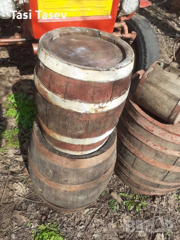 Дървени бирета и бъкел, снимка 3 - Декорация за дома - 53890617