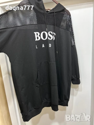 Дамска рокля/ суичър модерна, ежедневна, с качулка, , снимка 7 - Суичъри - 50677675