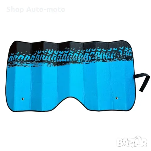 Сенник за МПС Automat, За предно стъкло, Син, 140x70см