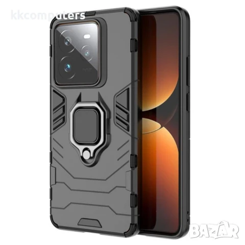 Realme GT 7 Pro 5G Удароустойчив Finger Ring Калъф и Протектор, снимка 2 - Калъфи, кейсове - 50847062