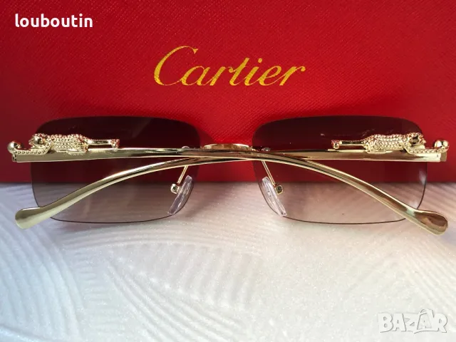 Cartier 2024 мъжки слънчеви очила дамски унисекс 4 цвята, снимка 14 - Слънчеви и диоптрични очила - 48016813