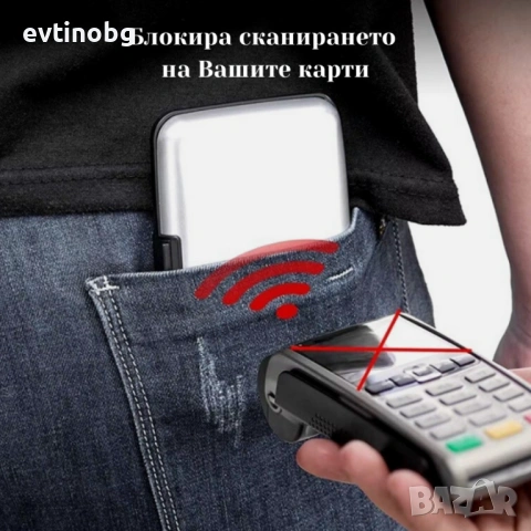 Портфейл - органайзер за пари, карти, смартфони и функция на зарядно, снимка 4 - Други - 53948863