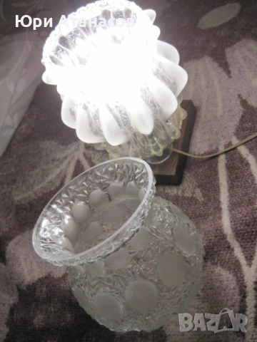 Нощна лампа Антика-ретро, снимка 4 - Антикварни и старинни предмети - 54018979