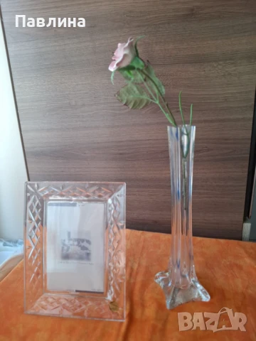 Нова италианска кристална рамка за снимка, снимка 5 - Декорация за дома - 50946301