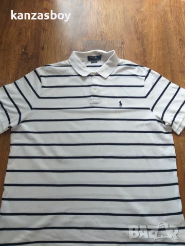 polo ralph lauren - страхотна мъжка тениска КАТО НОВА ХЛ УГОЛЕМЕНА , снимка 5 - Тениски - 46982800