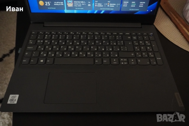 Лаптоп Lenovo V15-IIL, Intel Core i5-1035G1, 15.6", RAM 8GB, SSD 512GB, снимка 7 - Лаптопи за дома - 52022748