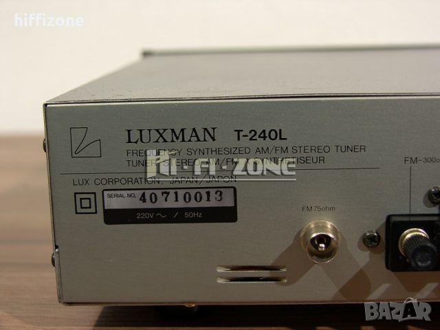 ТУНЕР  Luxman t-240l , снимка 8 - Ресийвъри, усилватели, смесителни пултове - 46111468