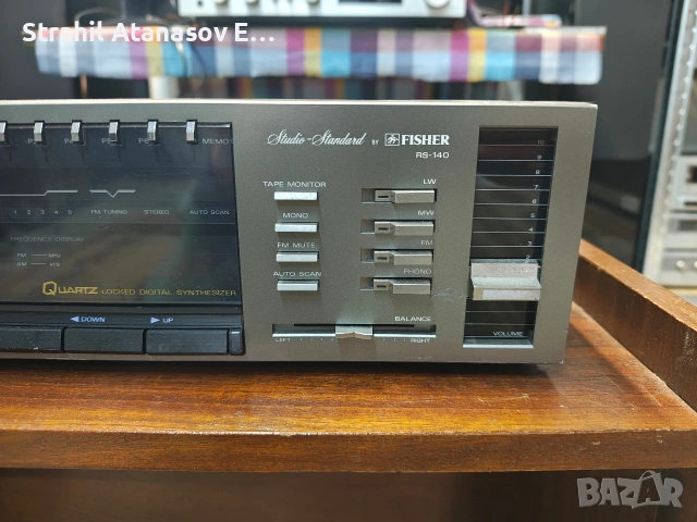 FISHER RS-140 AM/FM Стерео Ресивър, снимка 6 - Ресийвъри, усилватели, смесителни пултове - 40501281