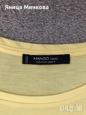 Дамска блузка Mango, снимка 4 - Тениски - 49507141