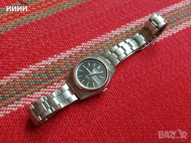 Автоматичен часовник SEIKO 5, снимка 4 - Дамски - 53603633