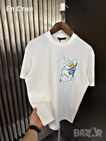 ✨🔥🔥🔥 👍 ✨𝗣𝗿𝗶𝗰e :18€ НА ЕДРО ✨𝗦ı𝘇𝗲: S M L XL XXL 📌5 бр, снимка 8 - Тениски - 53661620