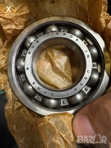 ЛАГЕР 208 (6208) ГПЗ ЗА ГАЗ 66 ПАЗ 3201 БЕЛАЗ МАЗ НОВ СССР 40*80*18 ММ, снимка 3 - Части - 51738566