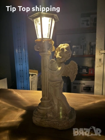 Соларна лампа Ангел , снимка 6 - Соларни лампи - 53765974