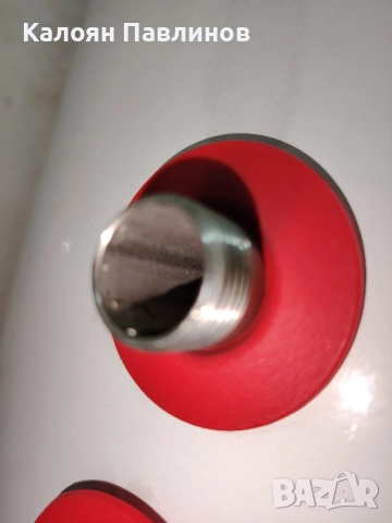 Продавам неръждаем бойлер 120 литра с 2 серпентини, снимка 2 - Бойлери - 52068820