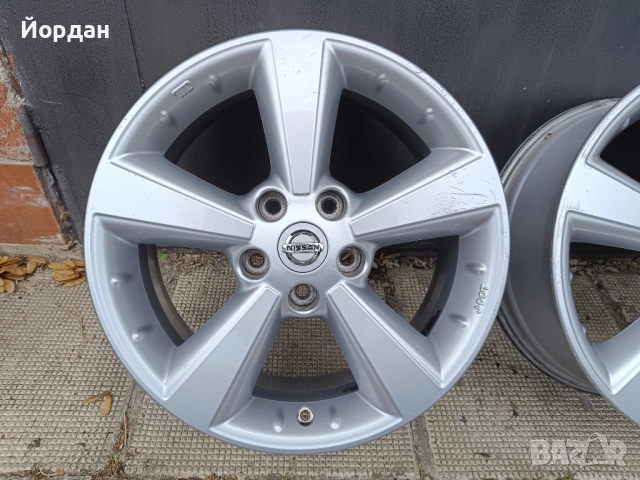 ОРИГИНАЛНИ джанти 17 '' 5x114,3 NISSAN QASHQAI J11 J10 / НИСАН Кашкай, снимка 7 - Гуми и джанти - 53648636