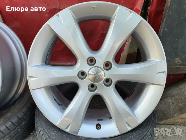 Джанти Субару 5x100x7J17ет55, снимка 4 - Гуми и джанти - 50153275