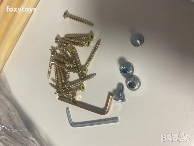 Детска дървена етажерка / рафт  за книги – библиотека, книжки Kruzzel, снимка 7 - Мебели за детската стая - 52440547