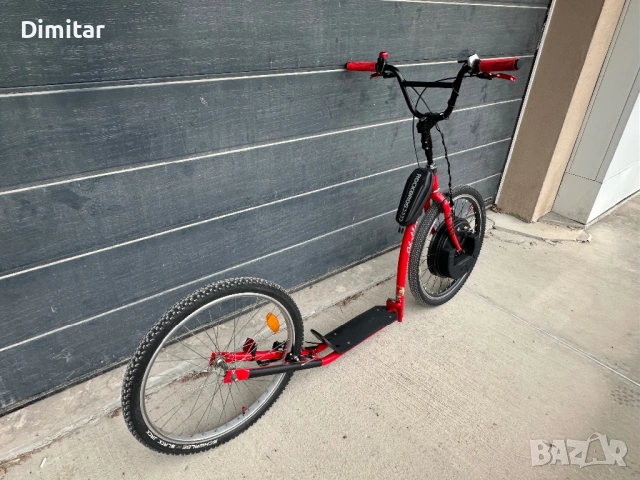 Електрически Kick Bike 350w, снимка 5 - Велосипеди - 53295885