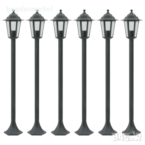 Sonata Градински стълбове, 6 броя, E27, 110 см