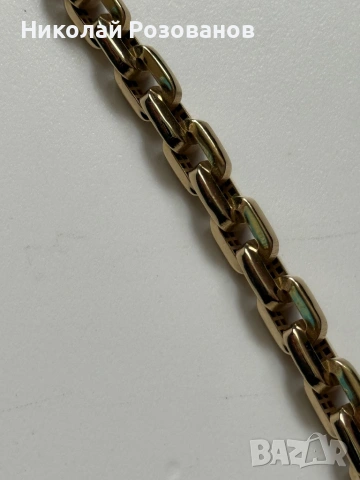 Мъжка златна гривна НОВА, снимка 3 - Гривни - 54192872