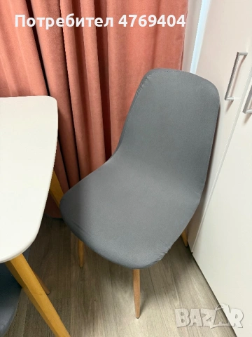 Комплект маса + 4 стола, снимка 4 - Маси - 53951944