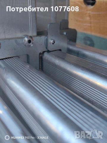 Професионална трираменна алуминиева стълба с 10 стъпала с профил на краката 22х80мм , снимка 17 - Други инструменти - 50330708