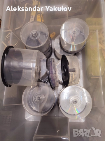 Кутии за CD/DVD (шпиндел) - BOX за съхранение на дискове