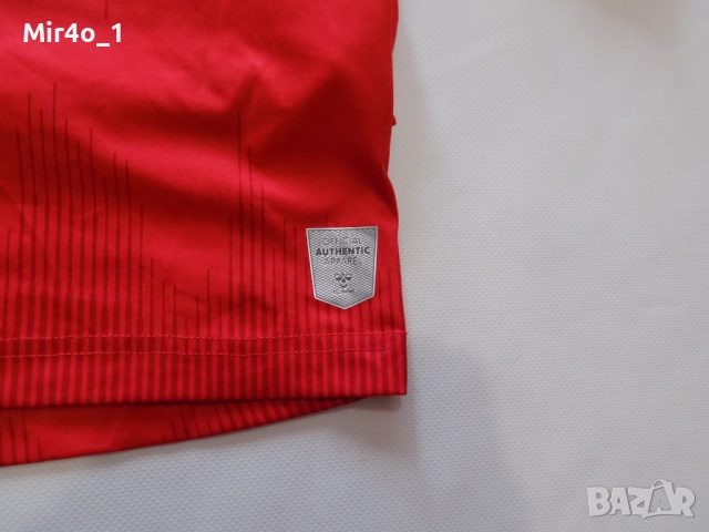 футболна тениска denmark kjaer #4 hummel/juventus adidas екип блуза фанела мъжка оригинална L/M, снимка 5 - Спортни дрехи, екипи - 47682059