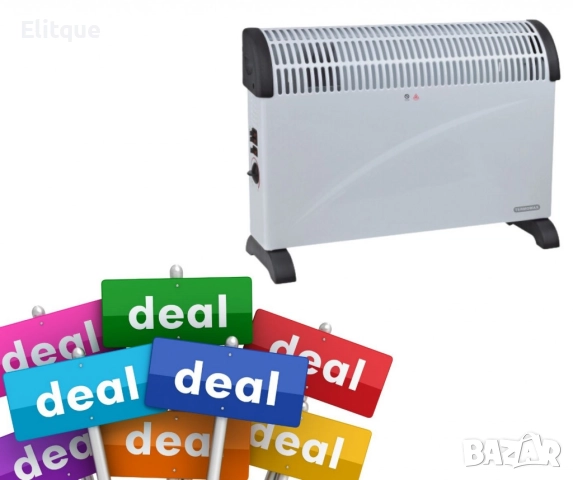 Печка конвекторна, 2000W, турбо, снимка 2 - Отоплителни печки - 52840721