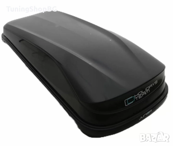 Автобокс Junior Easy 180x78x40cm с 85 mm крепежи, с ключ, 430 литра, черен гланц, снимка 2 - Аксесоари и консумативи - 52561383