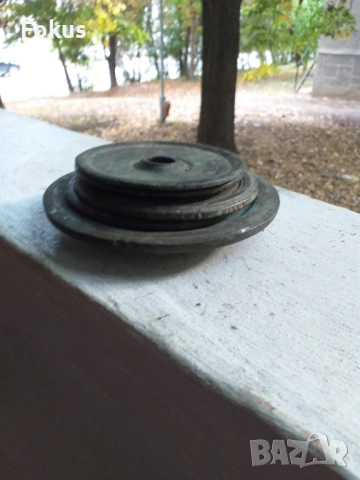 Стари бронзови османски теглилки за кантар - екзагии, снимка 6 - Антикварни и старинни предмети - 53461627