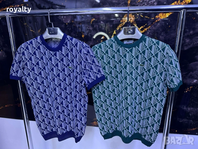 Lacoste Мъжка Нова Тениска Два Цвята Реални Снимки 