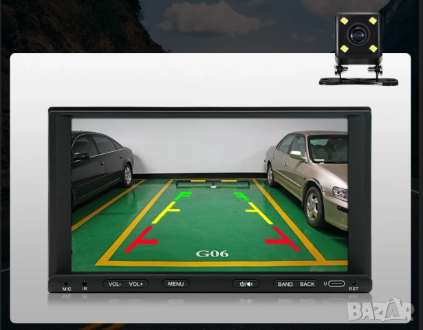 7” 2-DIN мултимедия с Android 15, RDS, 4/64GB, CarPlay и AndroidAuto , снимка 9 - Аксесоари и консумативи - 52904147