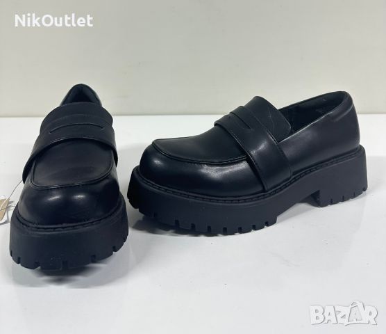 Monki Faux leather loafer, снимка 3 - Други - 45132416