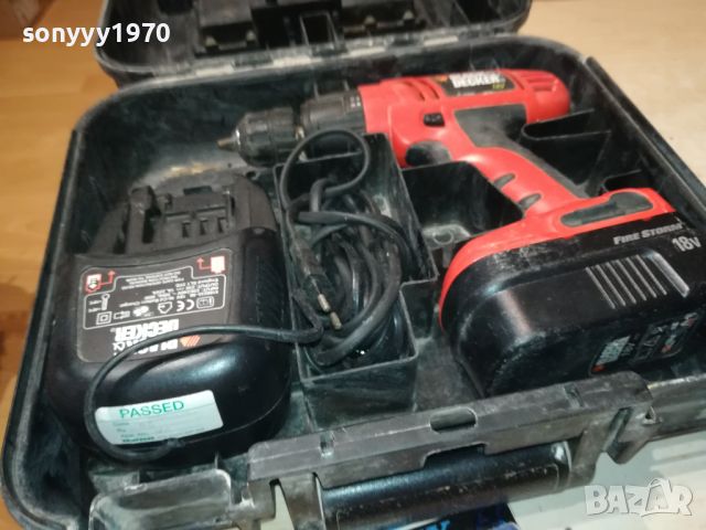 BLACK DECKER-КУФАР КОМПЛЕКТ 0906240742, снимка 8 - Винтоверти - 46122873