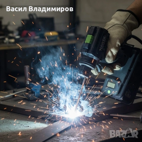 Професионален ръчен инверторен електрожен тип пистолет с дисплей, HAWEK 400A, снимка 8 - Други инструменти - 53616853