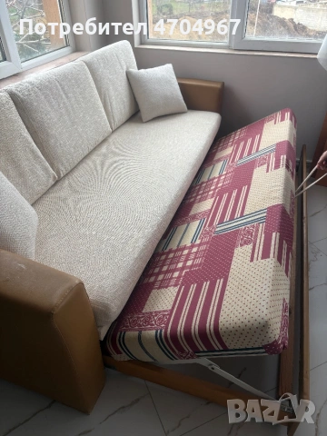 Диван и кресло, снимка 4 - Дивани и мека мебел - 53496613